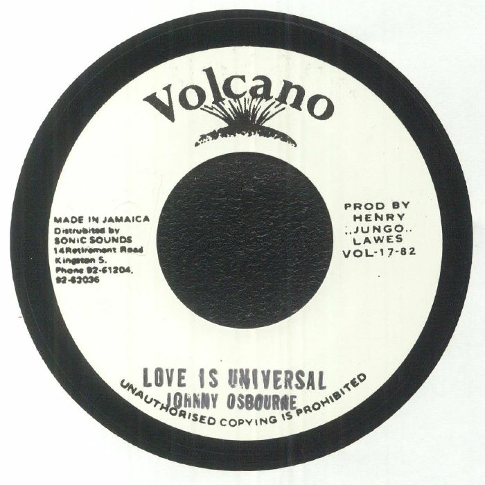 OSBOURNE, Johnny/ROOTS RADICS BAND - Love Is Universal