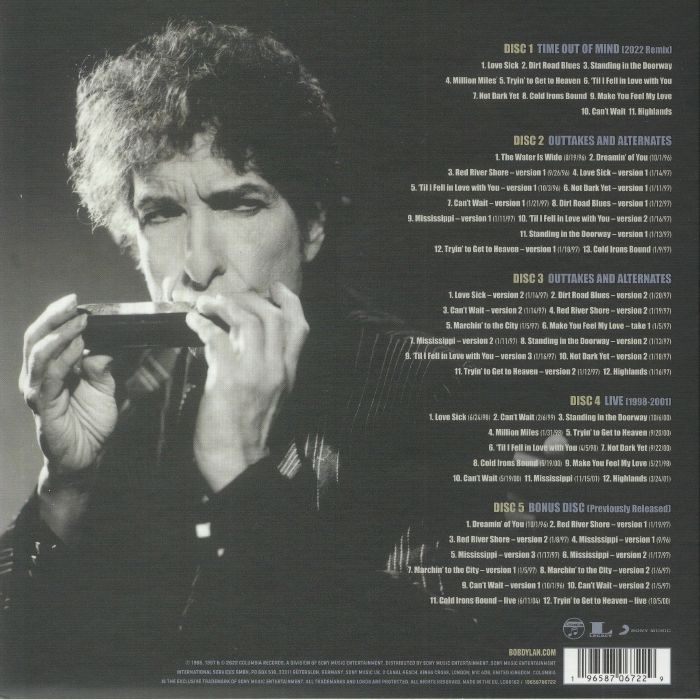 DYLAN, Bob - Fragments: Time Out Of Mind Sessions 1996-1997 The Bootleg Series Vol 17 (25th Anniversary Deluxe Edition)