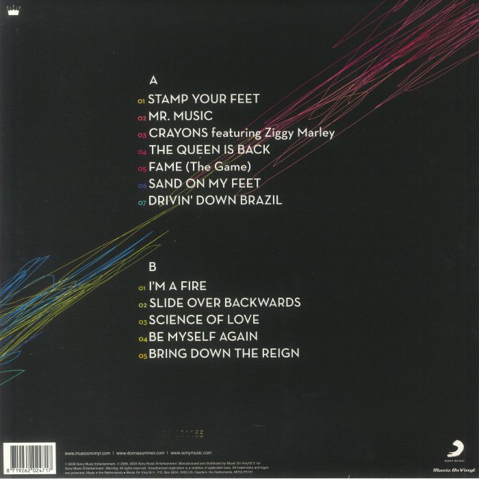 SUMMER, Donna - Crayons (15th Anniversary Edition)