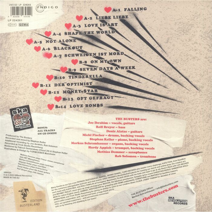 BUSTERS, The - Love Bombs