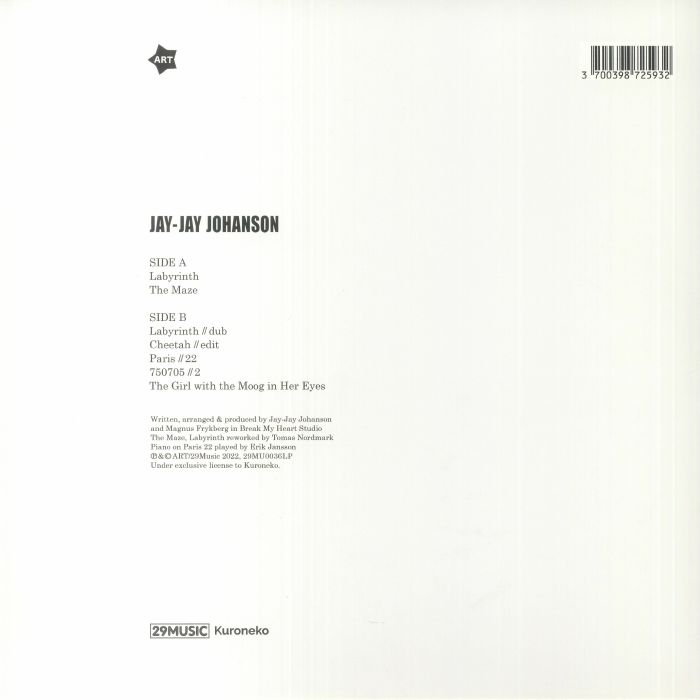 JOHANSON, Jay Jay - Labyrinth