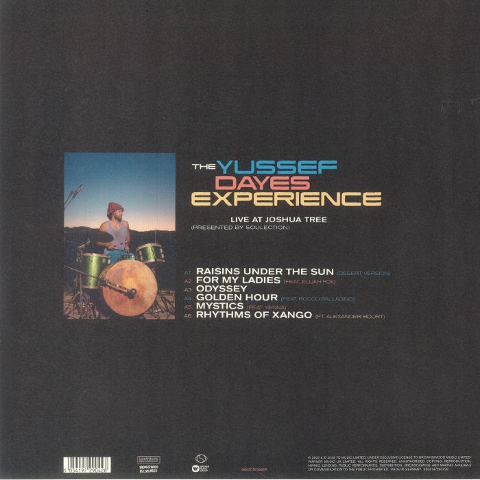 YUSSEF DAYS EXPERIENCE, The - Live At Joshua Tree (Presented By Soulection)