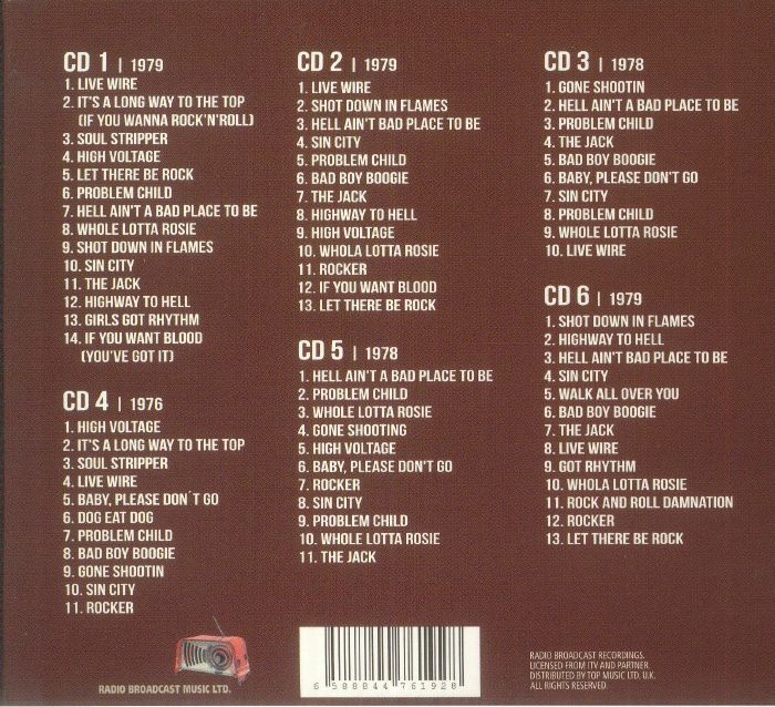 AC/DC - Bon Scott History CD at Juno Records.