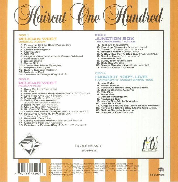 HAIRCUT ONE HUNDRED - Pelican West 40 (40th Anniversary Celebration Edition)