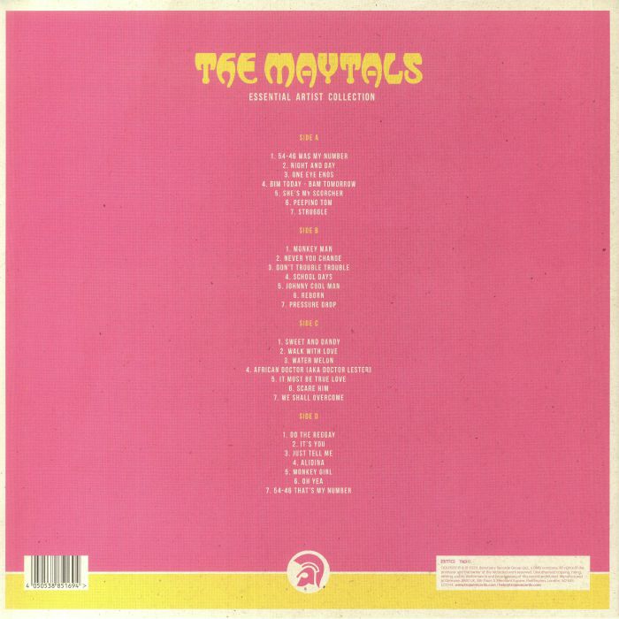 MAYTALS, The - Essential Artist Collection