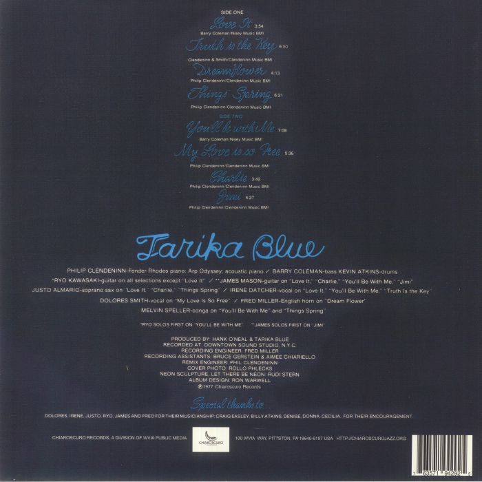 TARIKA BLUE - Tarika Blue (reissue)