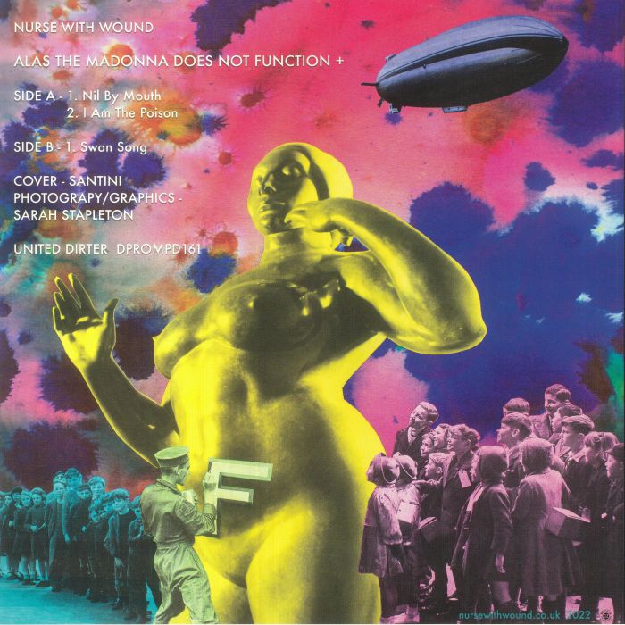 NURSE WITH WOUND - Alas The Madonna Does Not Function (reissue)