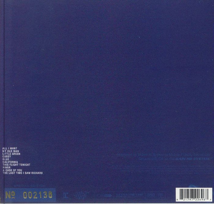 MITCHELL, Joni - Blue