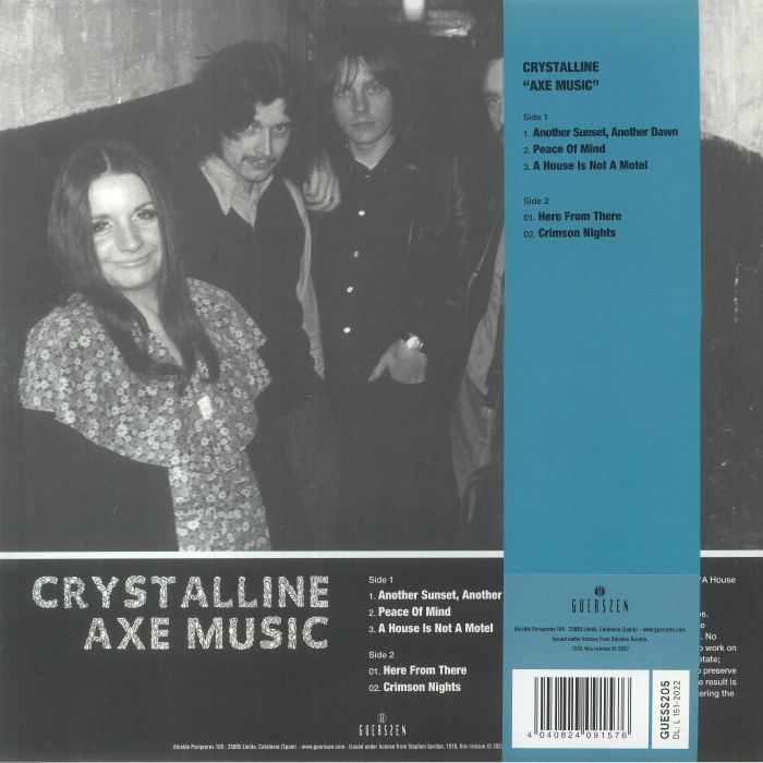 CRYSTALLINE - Axe Music