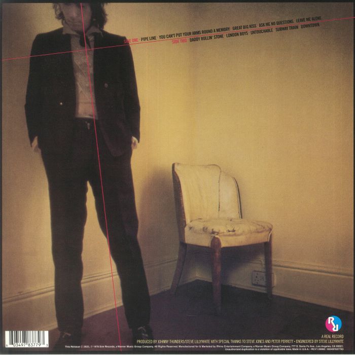 JOHNNY THUNDERS - So Alone (45th Anniversary Edition)