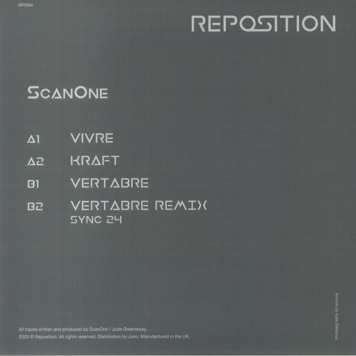 SCANONE/SYNC 24 - Vertabre EP