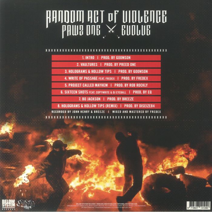 PAWZ ONE/EVOLVE - Random Act Of Violence