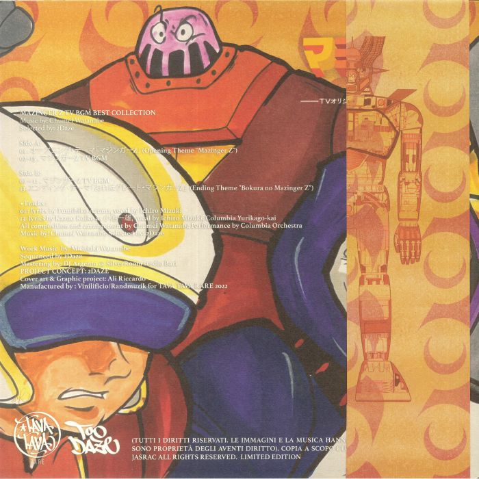 WATANABE, Chumei - Mazinger Z TV BGM Best Collection (Soundtrack)