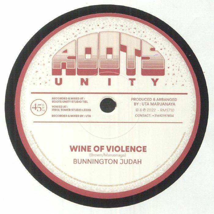 JUDAH, Bunnington/ROOTS UNITY - Wine Of Violence