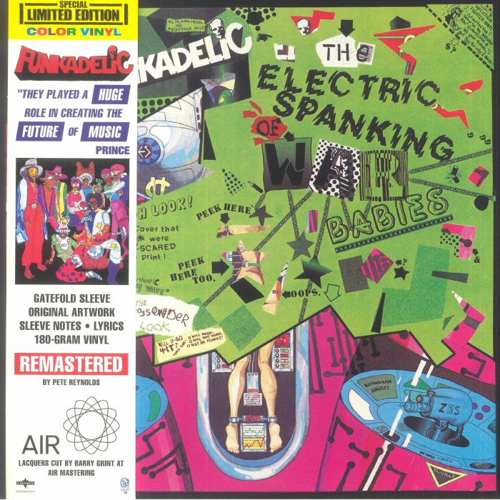 Funkadelic – The Electric Spanking Of War Babies vinyl cover