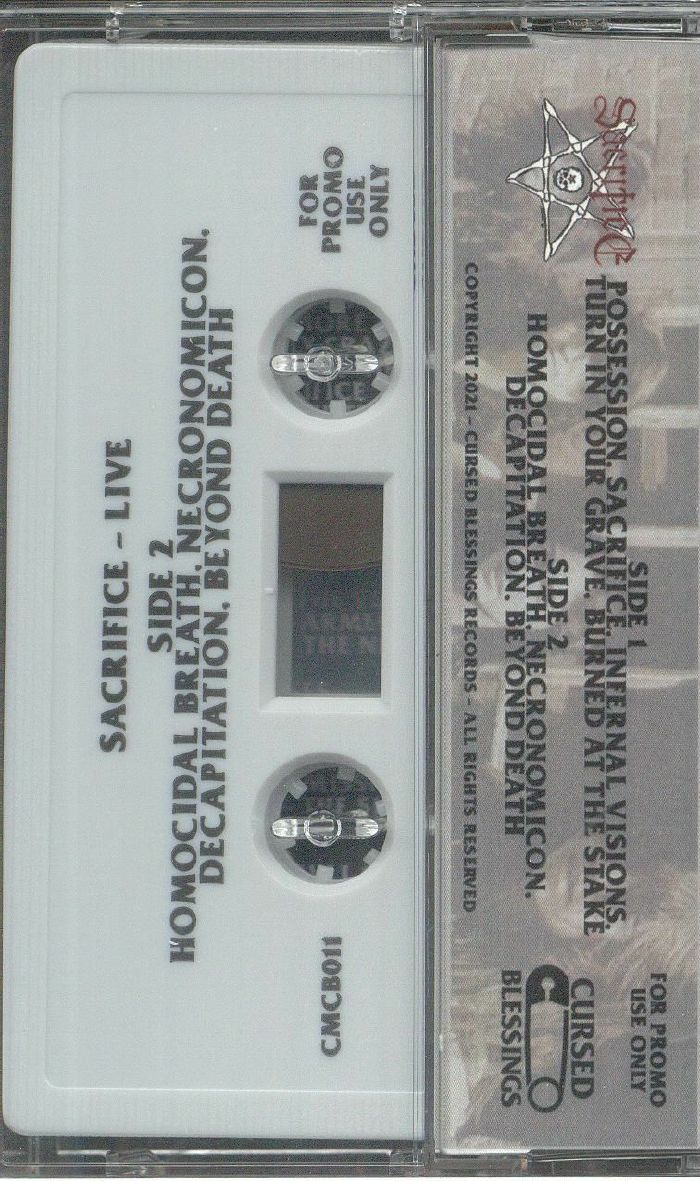 SACRIFICE - Live The Starwood Toronto Nov 23 1985