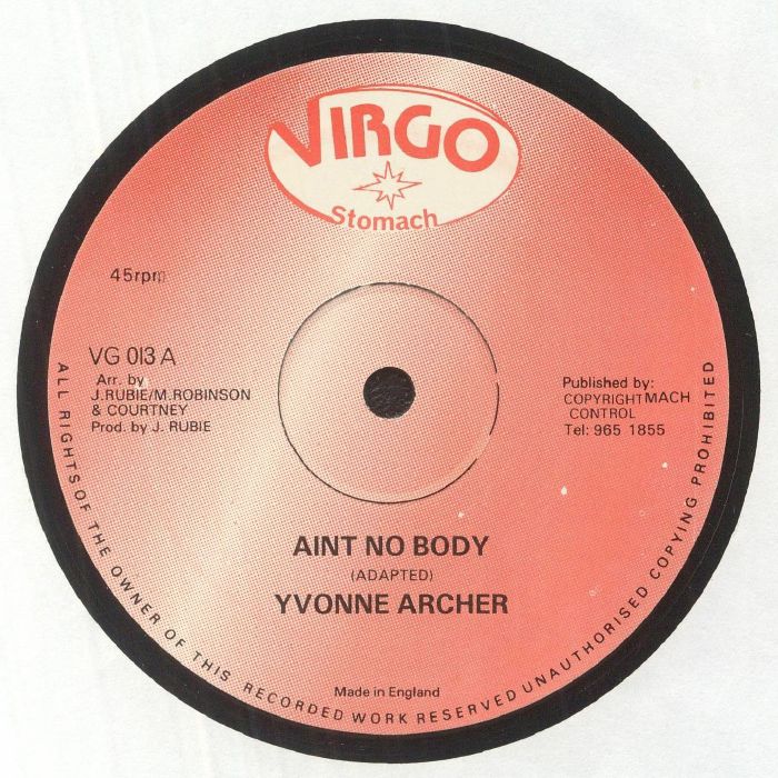 ARCHER, Yvonne - Ain't Nobody (reissue)