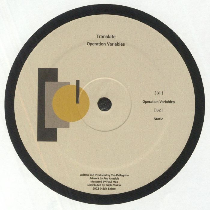 TRANSLATE - Operation Variables