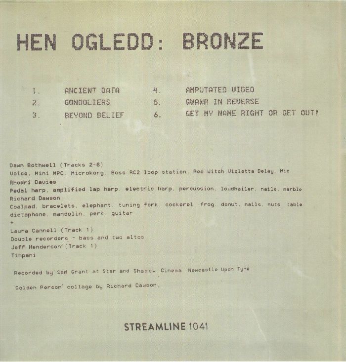 HEN OGLEDD - Bronze
