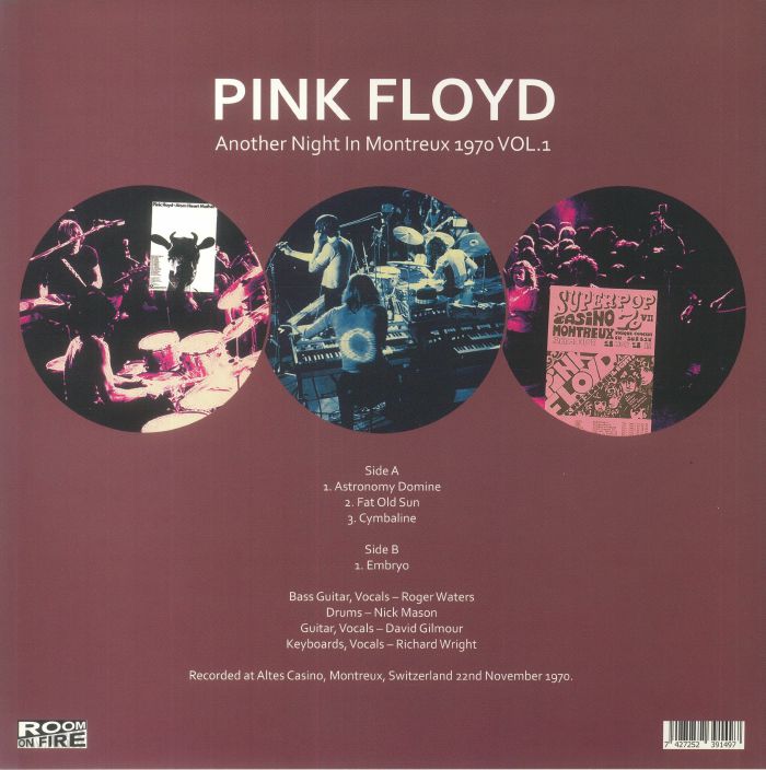 PINK FLOYD - Another Night In Montreux 1970 Vol 1 Vinyl at Juno Records.