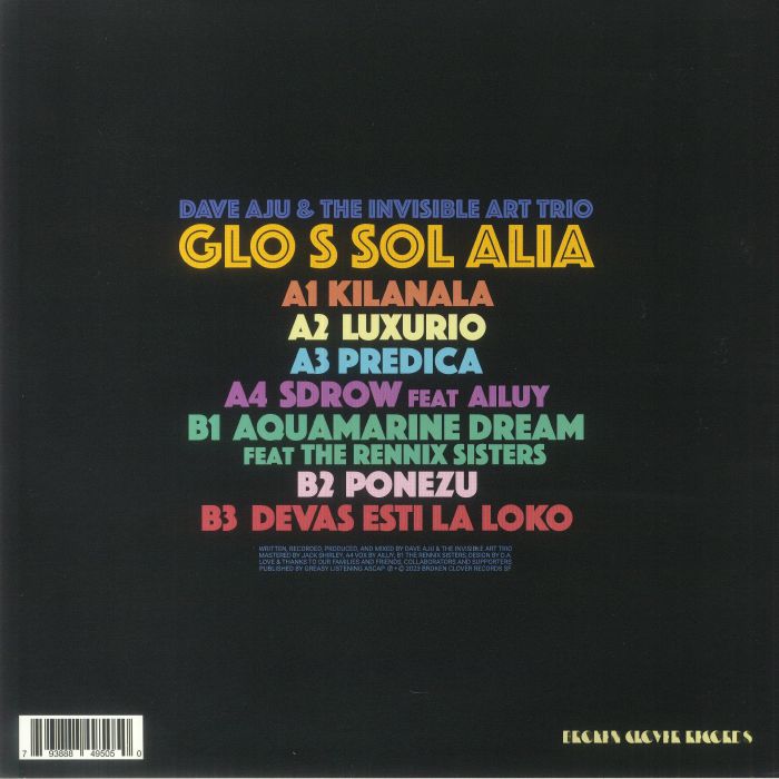 DAVE AJU/THE INVISIBLE ART TRIO - Glossolalia