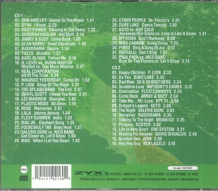 VARIOUS - ZYX Italo Disco In The Mix