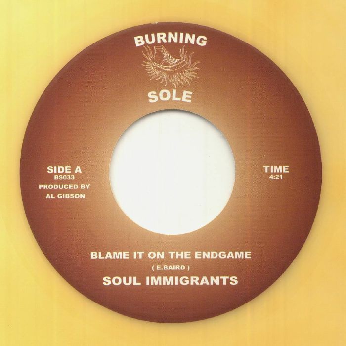 SOUL IMMIGRANTS - Blame It On The Endgame