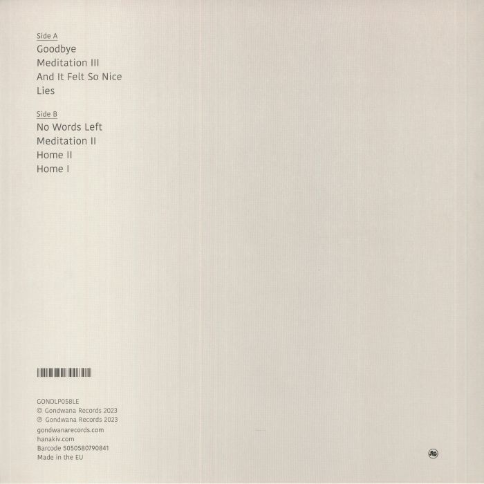 HANAKIV - Goodbyes