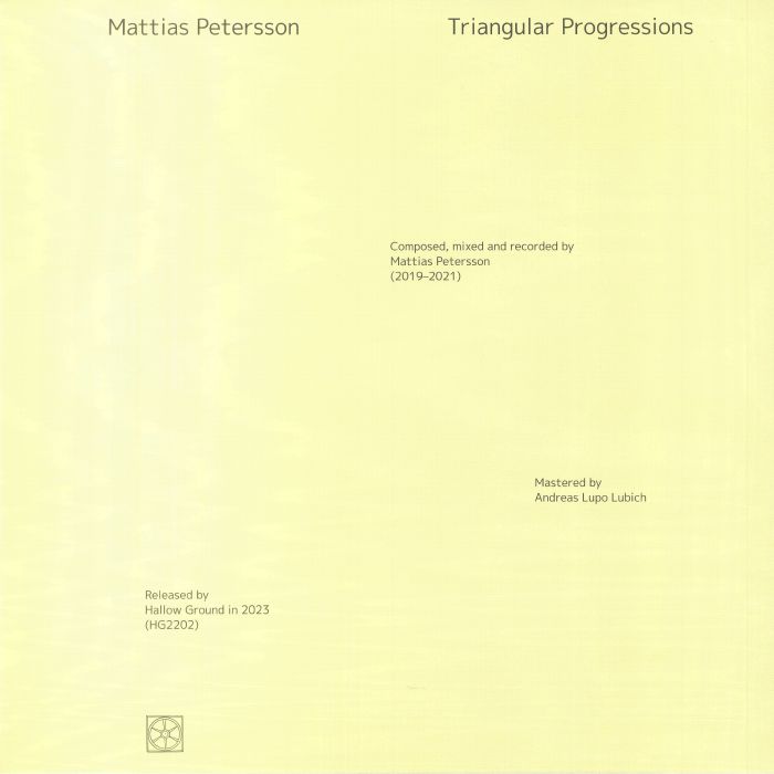 PETERSSON, Mattias - Triangular Progressions