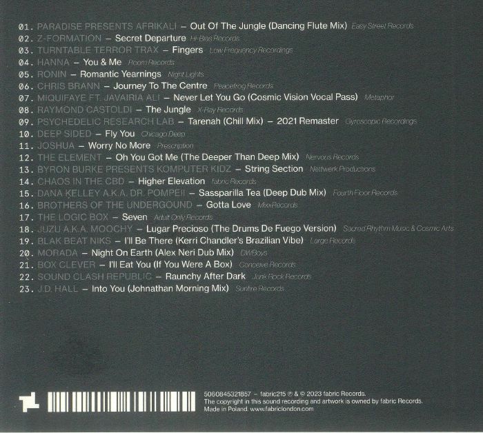 CHAOS IN THE CBD/VARIOUS - Fabric presents Chaos In The CBD