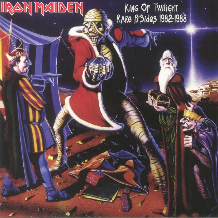 UK盤 刻印あり IRON MAIDEN アイアンメイデン 第7の予言