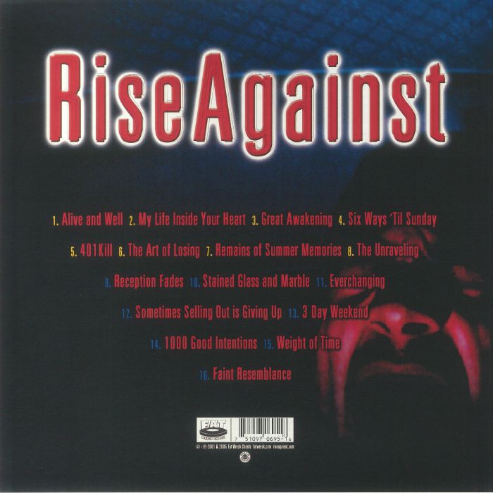 RISE AGAINST - The Unraveling