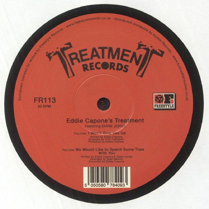 EDDIE CAPONE'S TREATMENT - I Won't Give You Up (reissue)