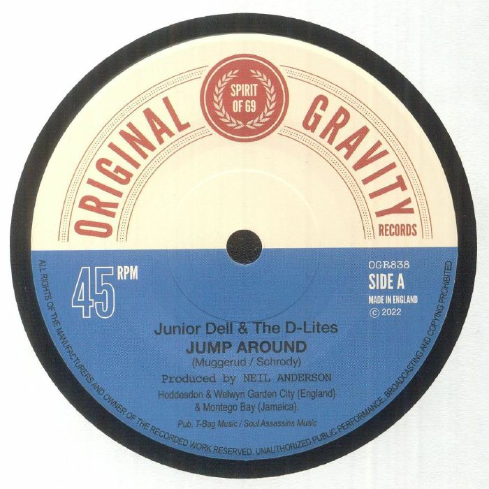 Junior Dell The D-Lites - Jump Around - 洋楽