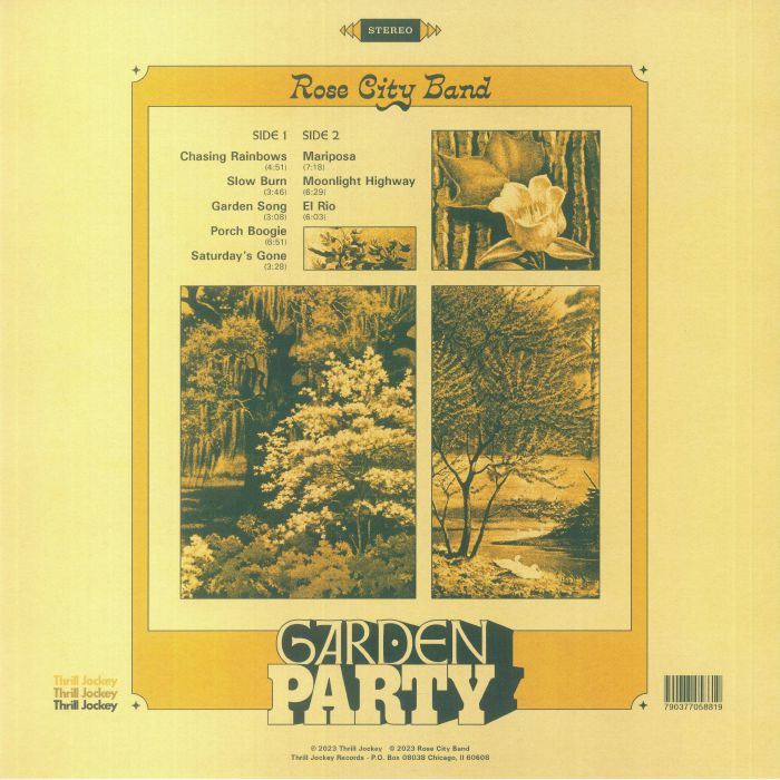 ROSE CITY BAND Garden Party Vinyl at Juno Records.