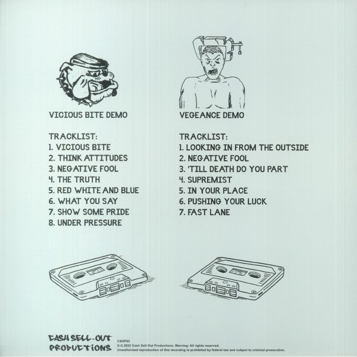 UNDER PRESSURE - Vicious Bite & Vegeance Demo