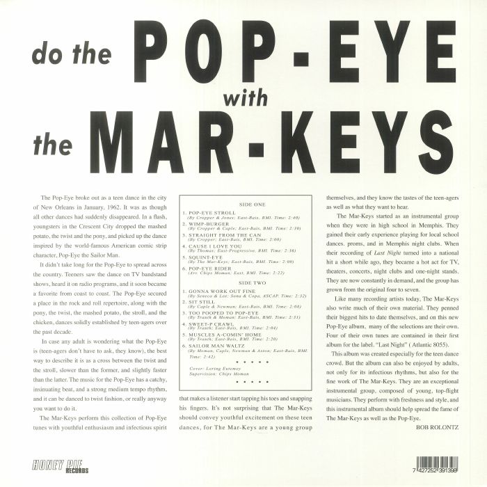 MAR KEYS, The - Do The Pop Eye (reissue)