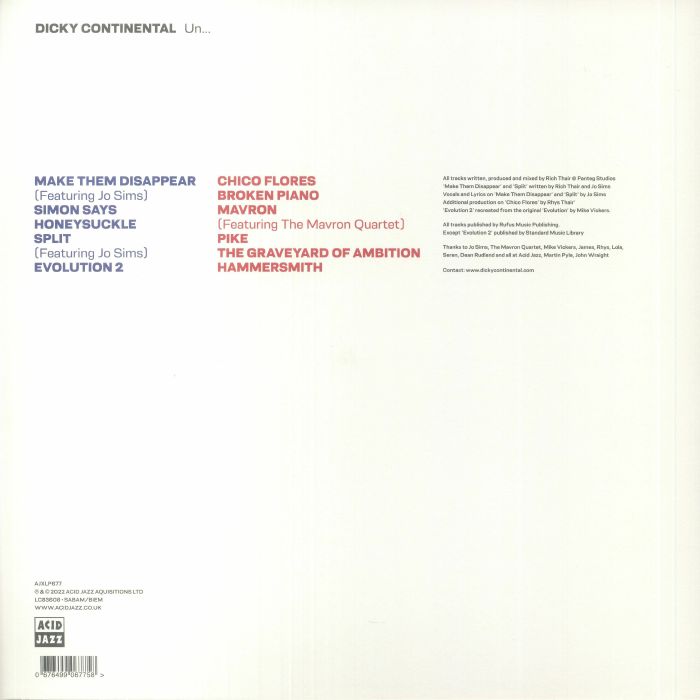 DICKY CONTINENTAL - Un