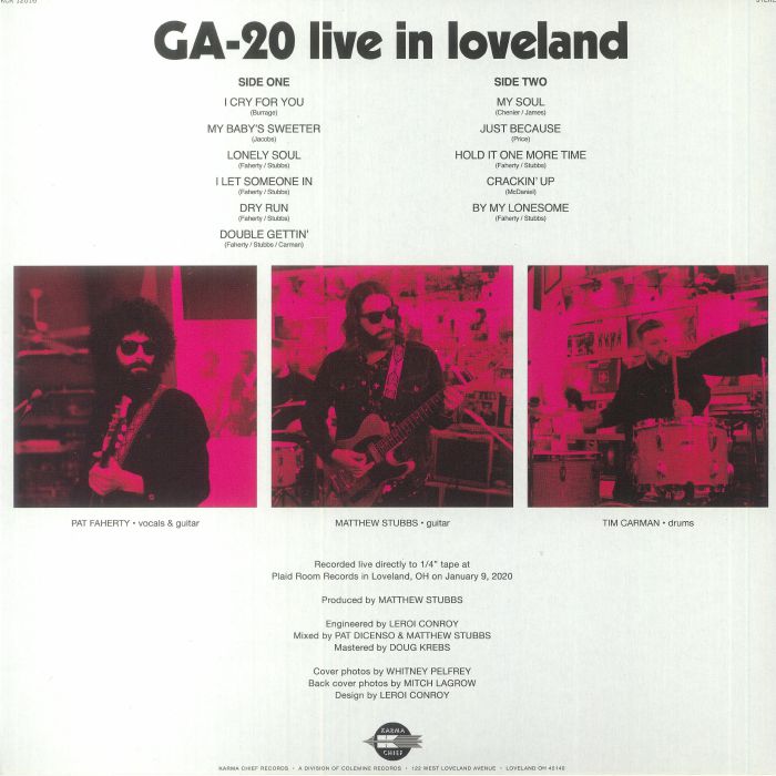 GA 20 - Live In Loveland