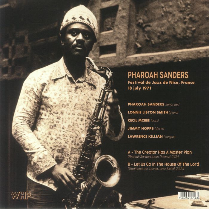 Pharoah SANDERS - Oyster Club Nice France FM 18 07 1971 Vinyl at Juno ...