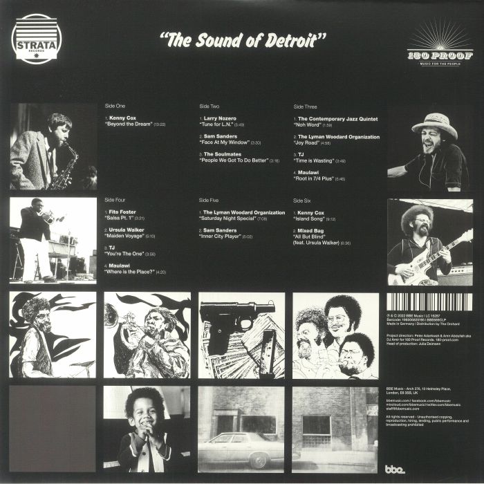 DJ AMIR/VARIOUS - Strata Records: The Sound Of Detroit Volume 1 Vinyl ...