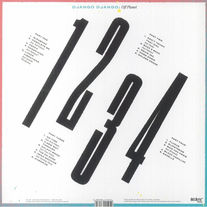 DJANGO DJANGO - Off Planet Parts 1-4