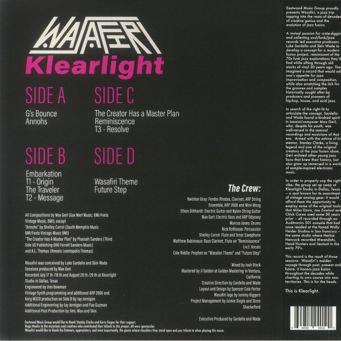WASAFIRI - Klearlight