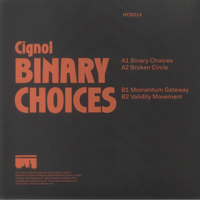 CIGNOL - Binary Choices EP