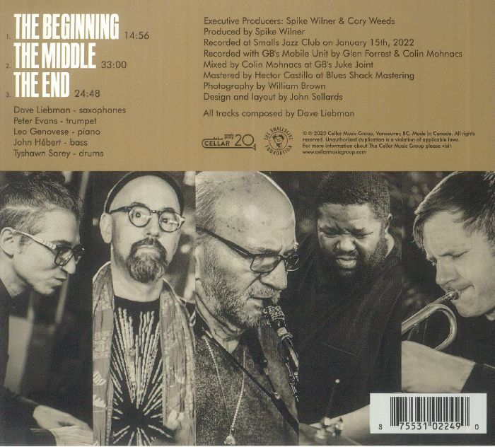LIEBMAN, Dave - Live At Smalls