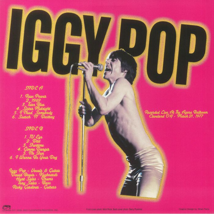 IGGY POP/DAVID BOWIE - Iggy & Ziggy Cleveland '77