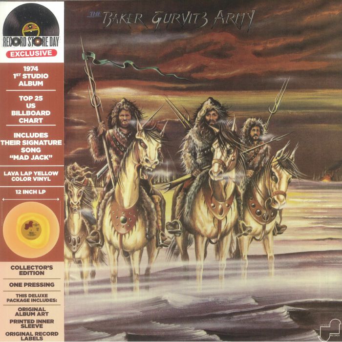 BAKER GURVITZ ARMY, The - The Baker Gurvitz Army (Record Store Day RSD 2023)