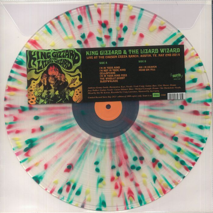 KING GIZZARD & THE LIZARD WIZARD - Live At The Carson Creek Ranch Austin TX May 2nd 2014 (Record Store Day RSD 2023)