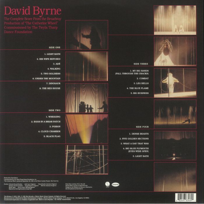 David BYRNE - The Catherine Wheel (Soundtrack) (Record Store Day RSD 2023)