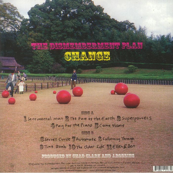 DISMEMBERMENT PLAN, The - Change (reissue) (Record Store Day RSD 2023)